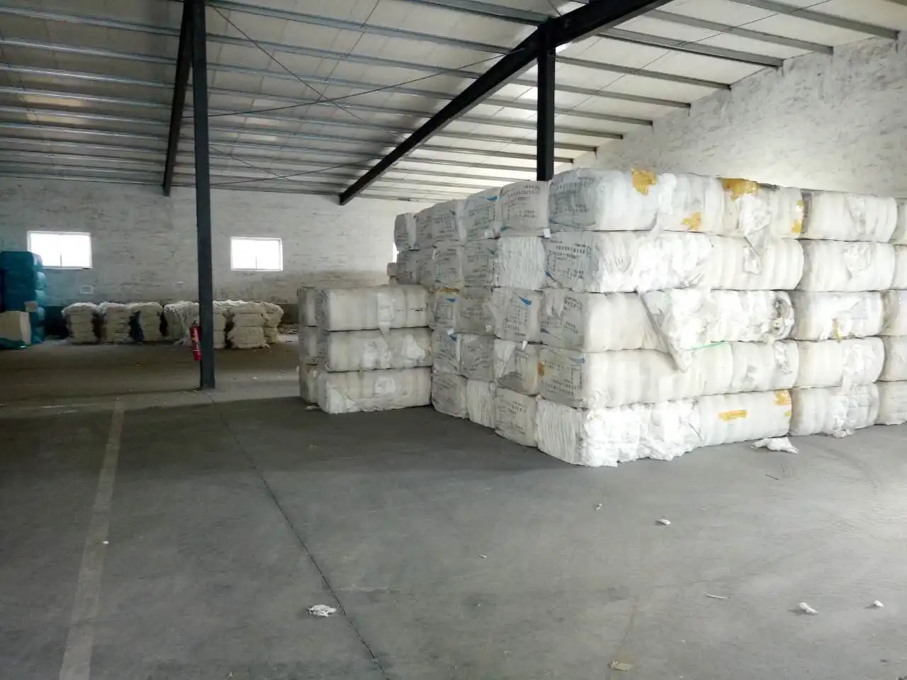 100% Polyester Recycled Virgin Ring Spun Raw White  Yarn Ne 30s/1 40s/1 50s/1