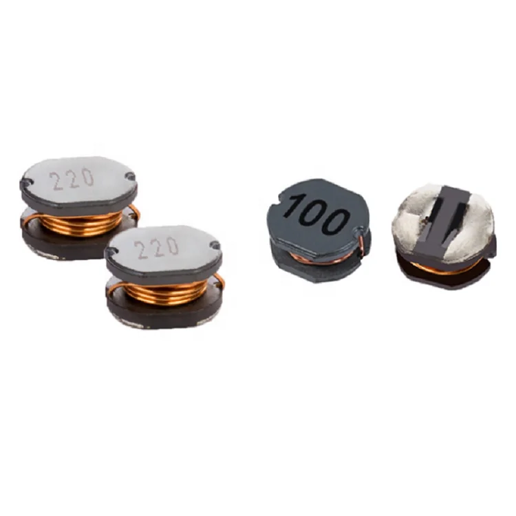 Переменная неэкранированная SMD проволока с ферритовым сердечником индуктор 100uh