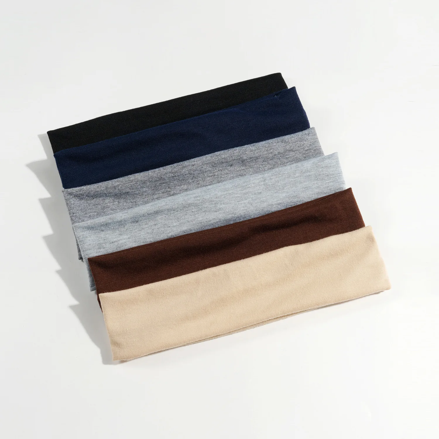 Customized logo sport Hair Bands Thin Cloth Headbands for Women Running sweat absorbing headband for men