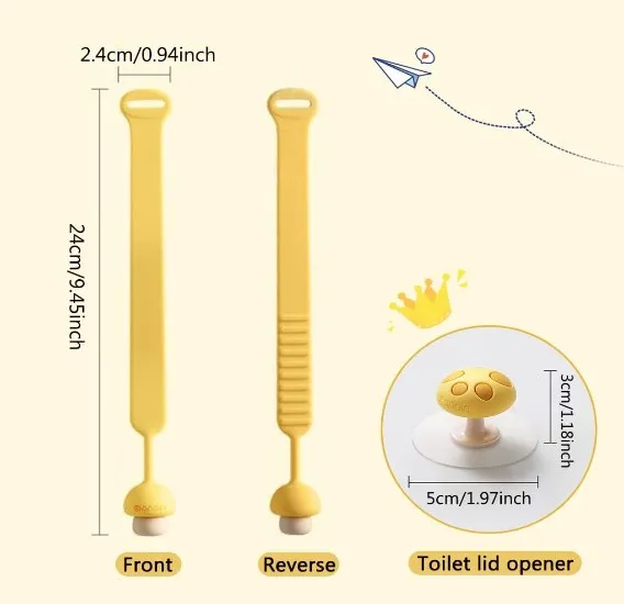 Manufacturer Toilet Accessory Prevent Contact with The Toilet Ring Prevent Contact with Toilet Seat Cover Lifting Handle