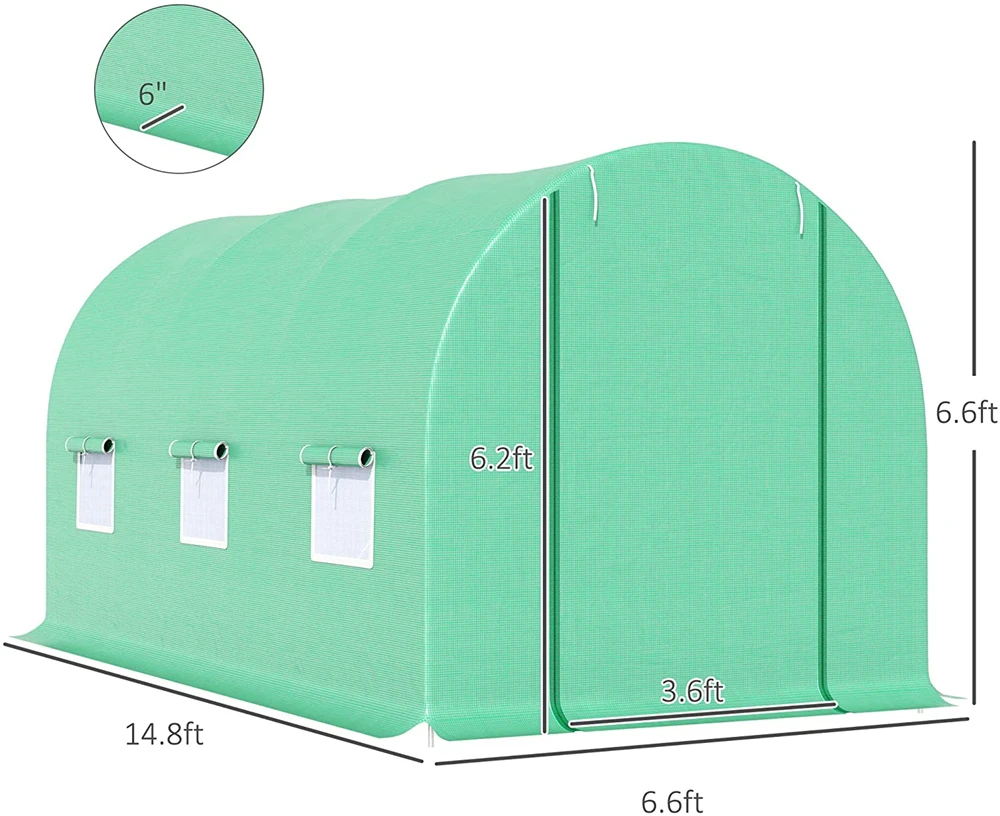 uv  garden agriculture vegetables  walking in tunnel  greenhouse plant growing house tent green house