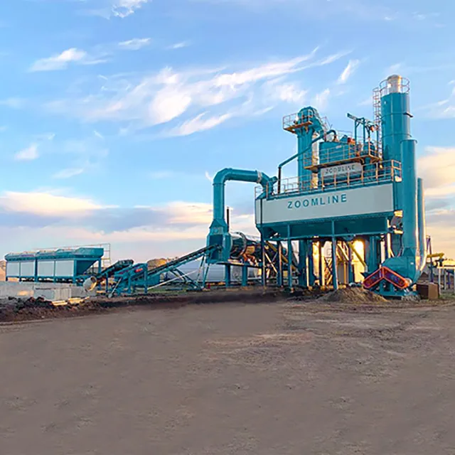 China Manufacturer of Asphalt Batch Mix Plant 40-320t/H Stationary Asphalt Mixing Plant