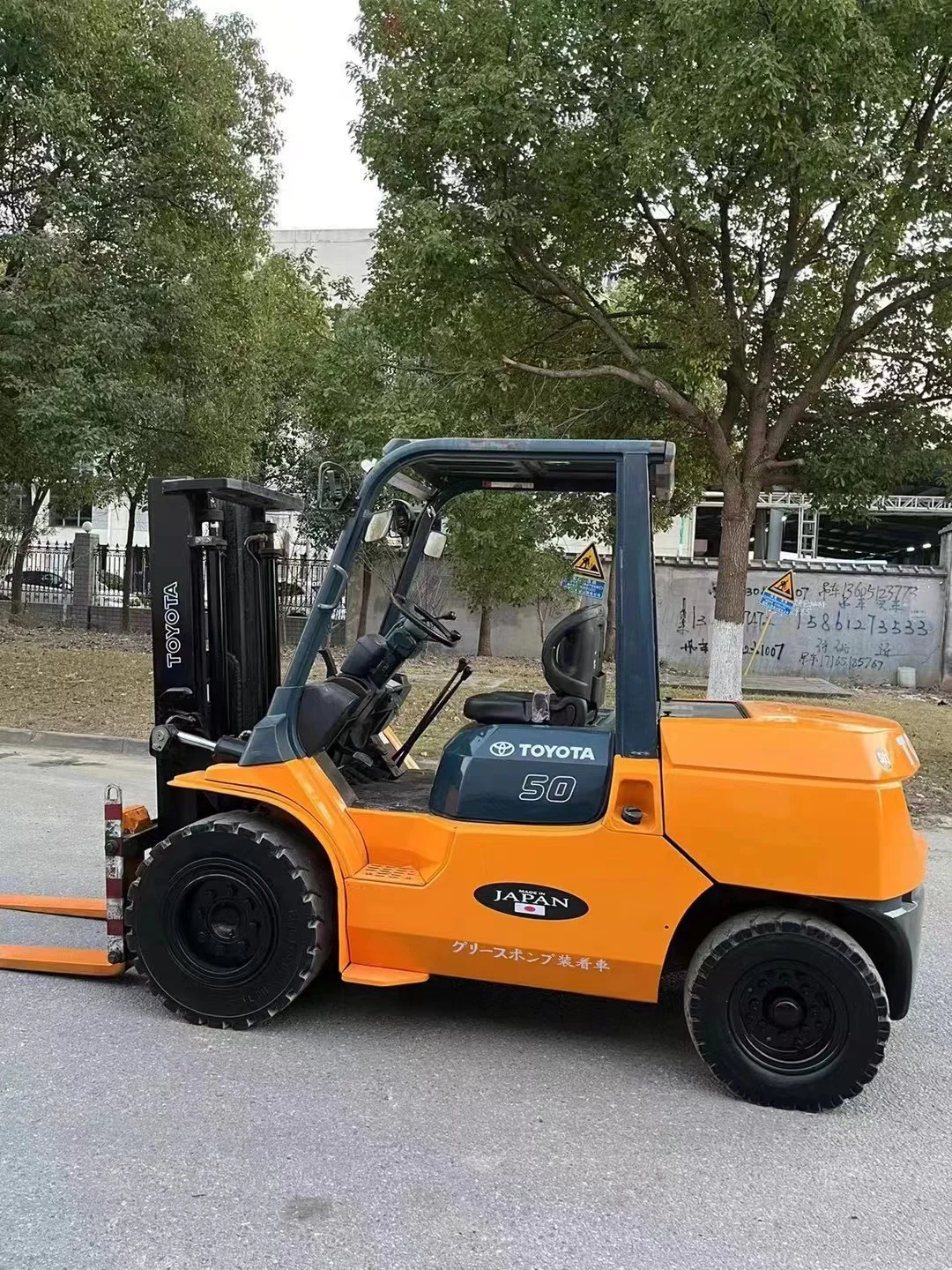 fd50 toyota used Toyota 5ton forklift FD50, secondhand toyota FD30 forklift 5ton original Japan Used lift truck 5 ton