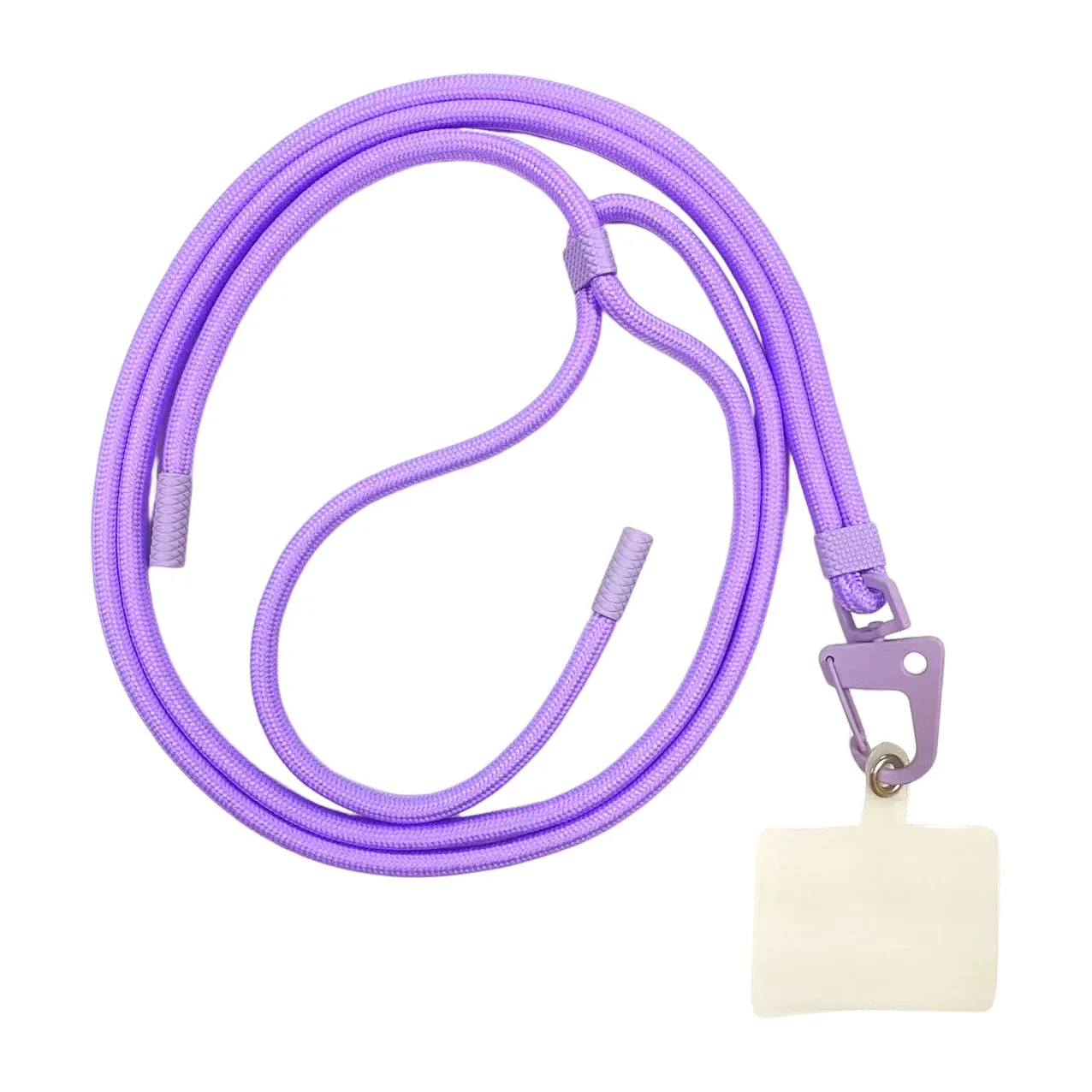 Dacron Neck Cord With Universal Patch Lanyard Strap Phone Holder Credit Card Holder Phone Case Accessories