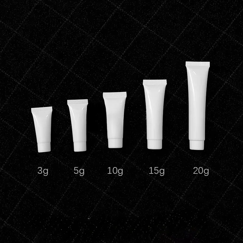 Stock 3-400g Plastic Cosmetic Eye Cream Shampoo Sub-Pack Inverted Squeeze Bottle Facial Cleanser Trial Pack Screen Printed