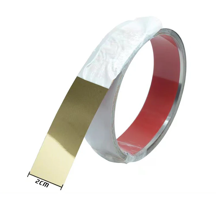 High Quality Stainless Steel flat trim Wall Decorative Trim 201 304  316 Stainless Steel Trim Strip