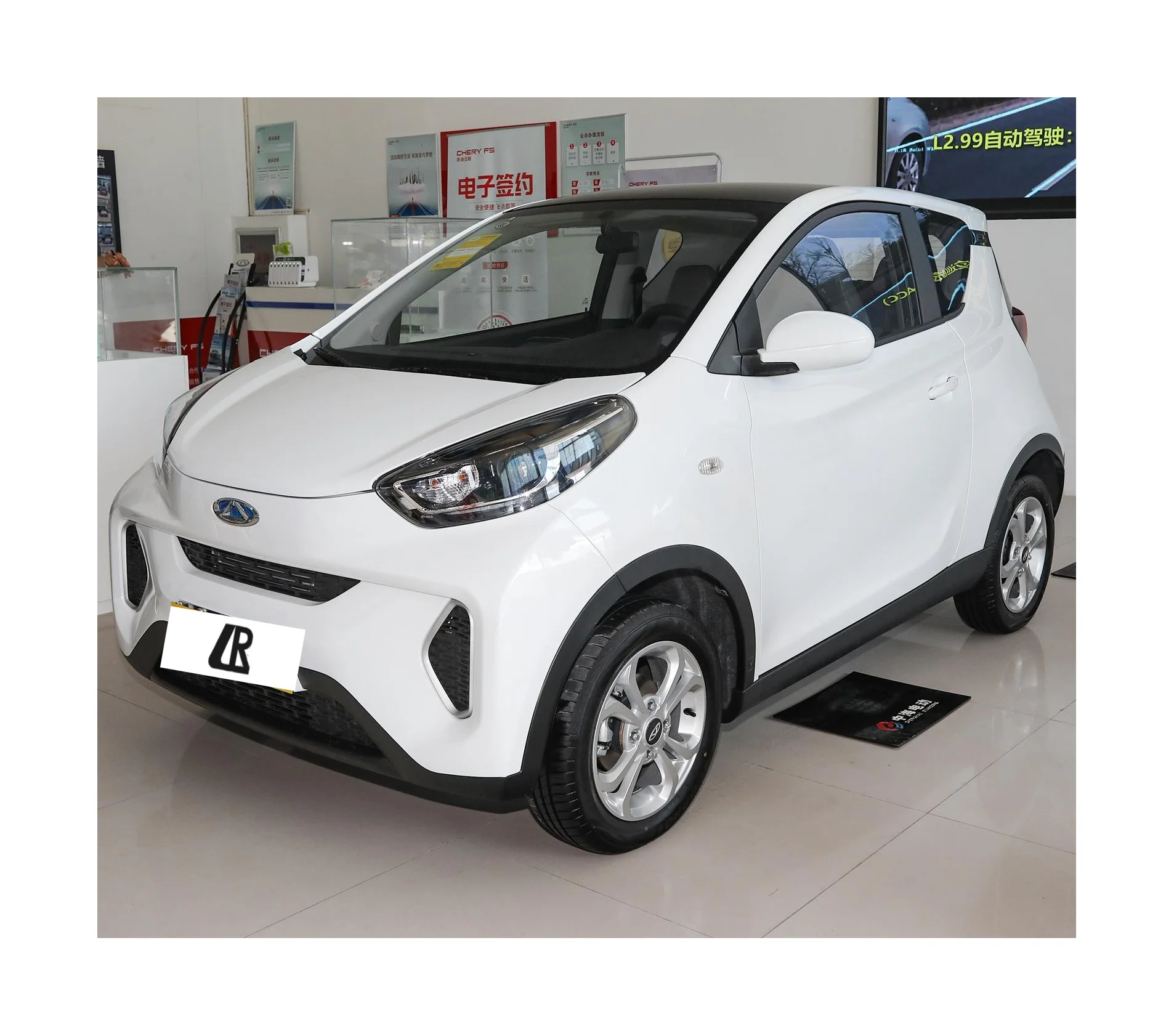 QiRui Mini Ev 100km/h Lithium Battery Smart Car Mini 2022 High Speed Electric New Car