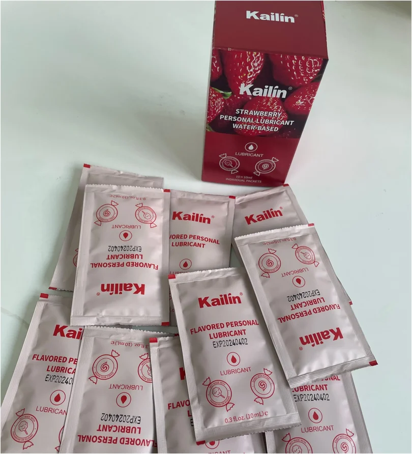 OEM  Small size sachet water based personal lubricant adult sexy lube Oral lubricant Sex gel