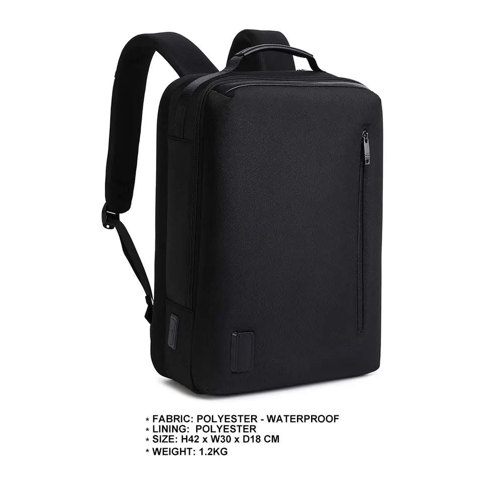 Guangzhou manufacturer ready ship blank logo stocks 16.5 inches water proof laptop bag travel back pack