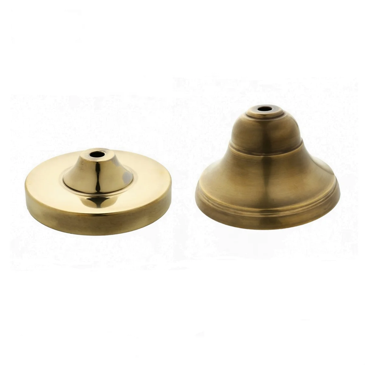 Old style Brass copper ceiling rose, metal dome ceiling cup, Iron canopy