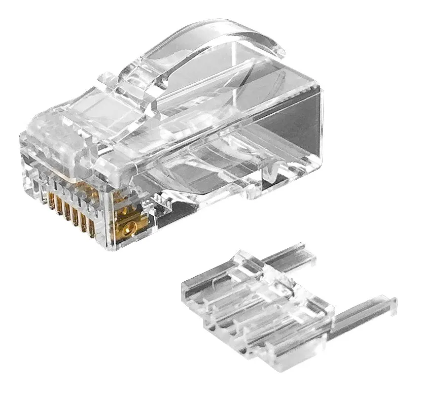 EXW высококачественный изогнутый разъем RJ45 EZ штекер