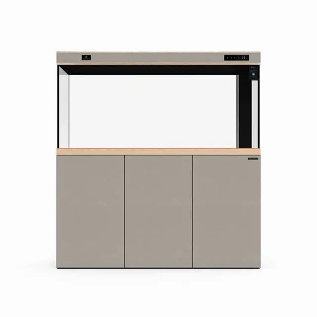 Cleair Aquatics Factory Direct Supply Big Ultra Clear Glass Cube Fish Tank with Stand aquarium sump