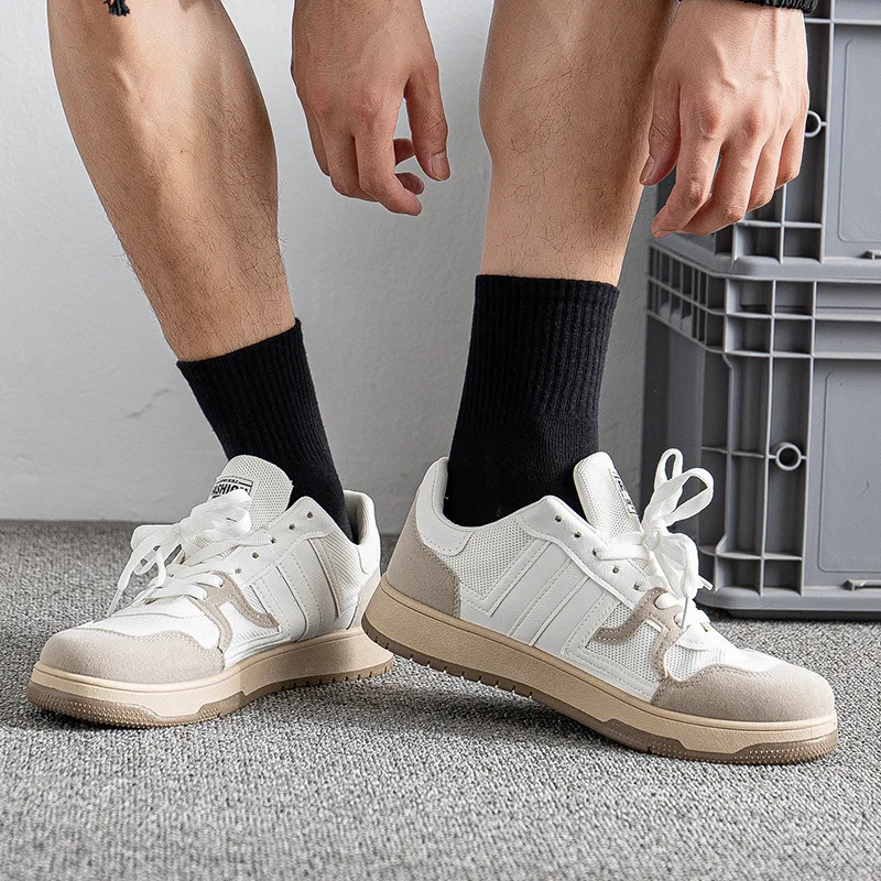 Wholesale Custom Logo Letter Fashionable Gym White Mens Terry Sport Quarter Socks