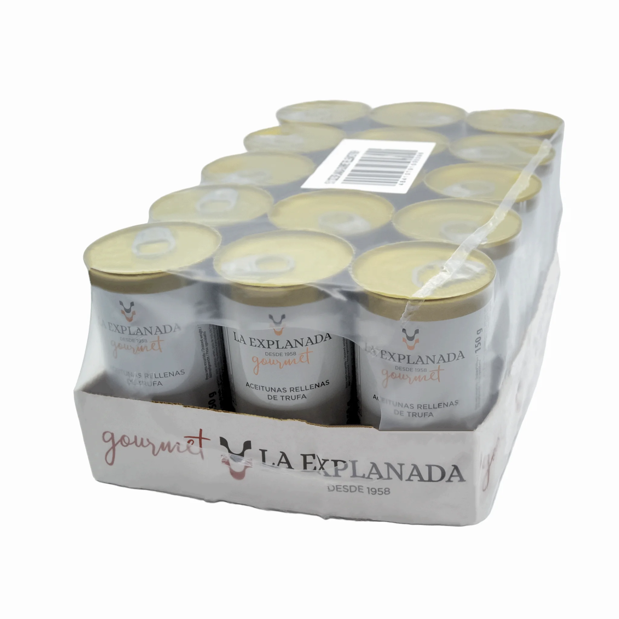 Best Selling Excellent Taste Net Weight 350 Gr Truffle Stuffed Manzanilla Green Olives For Restaurant