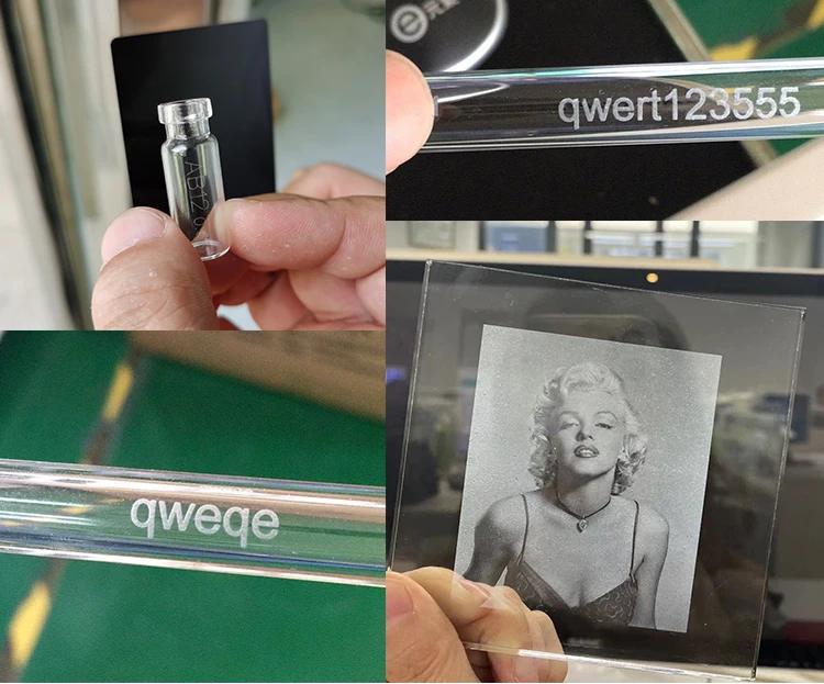 UV laser marking machine lot number marking machine for high densty material engraving eye glasses red wine mugs metal