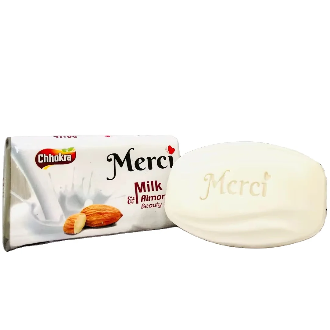 Beauty Soap Body soap  with Milk & Almond Extract Made Deep Cleaning Bath Soap Personal care Bar