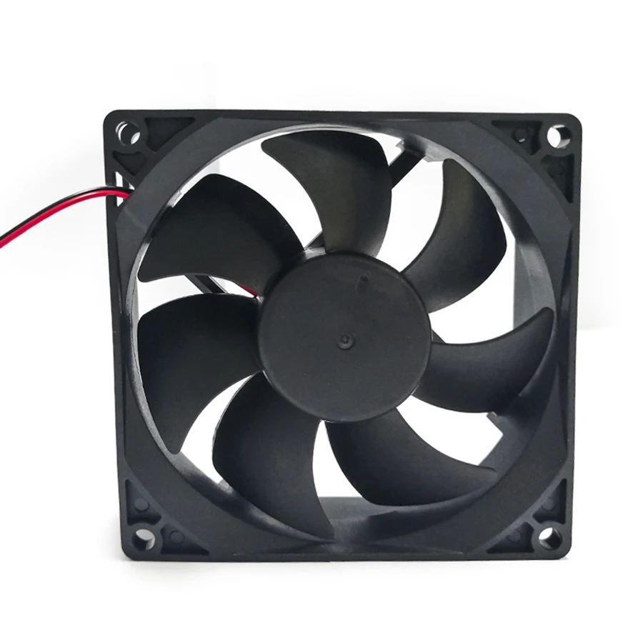 
CE High Static Pressure 12v 24v 80x80x25mm DC Fan for DVR 