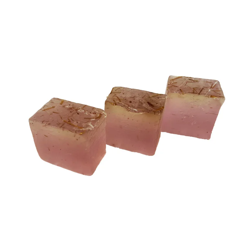 Pure handmade natural anti-itch whitening skin care pattern gradient soap