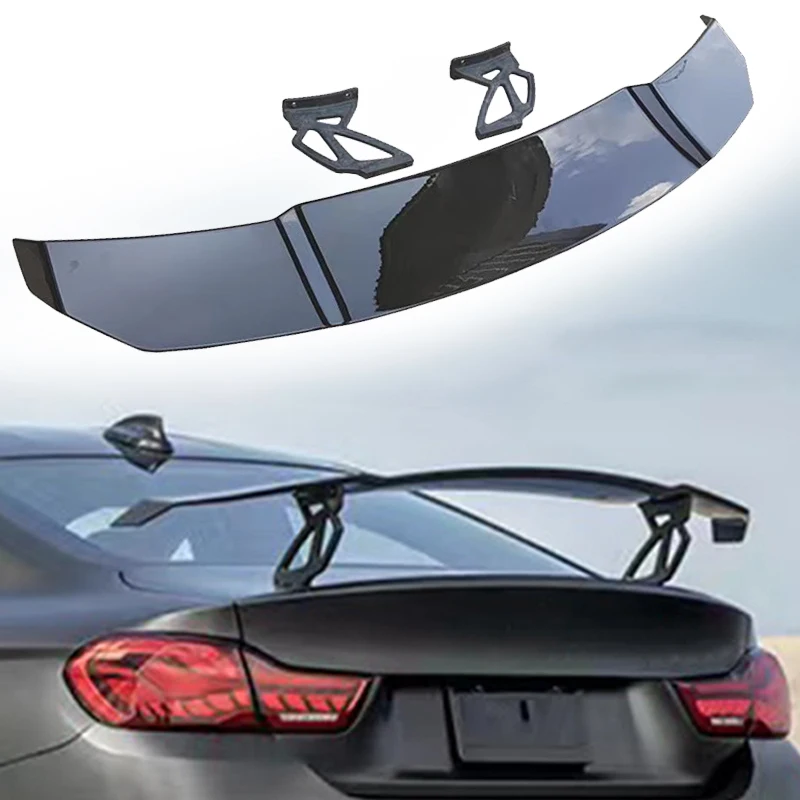 Автомобильные аксессуары, спойлер на заднее крыло автомобиля V стиль спойлер из углеродного волокна заднее крыло для BMW F87 M2 F80 M3 F82 M4