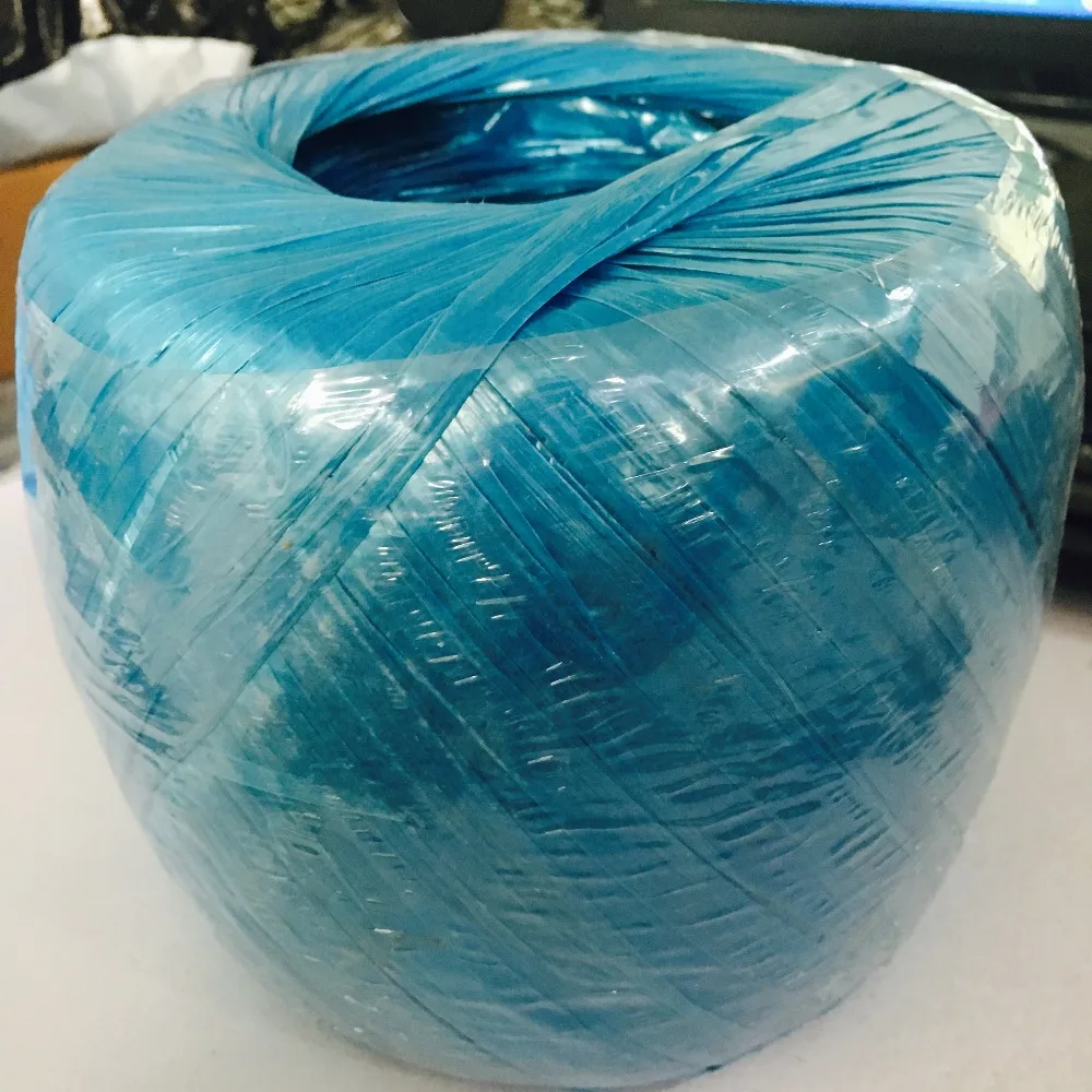 Longtai Customized Colored 80g 100g 200g per roll plastic pp raffia rafia string rope twine