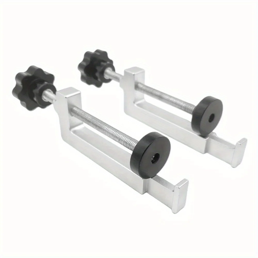 Table Clamp Universal Fence / T-Slot / Table Saw Guide Rail Clamps -  Fixed Clamp for Workbench Hardware and Woodworking Tools