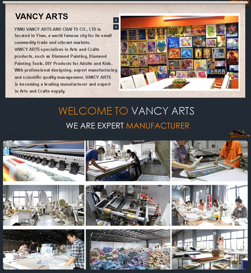 OEM ODM Factory AB Drills Square Round Diamonds High End Short Lint Custom DIY 5D Diamond Painting