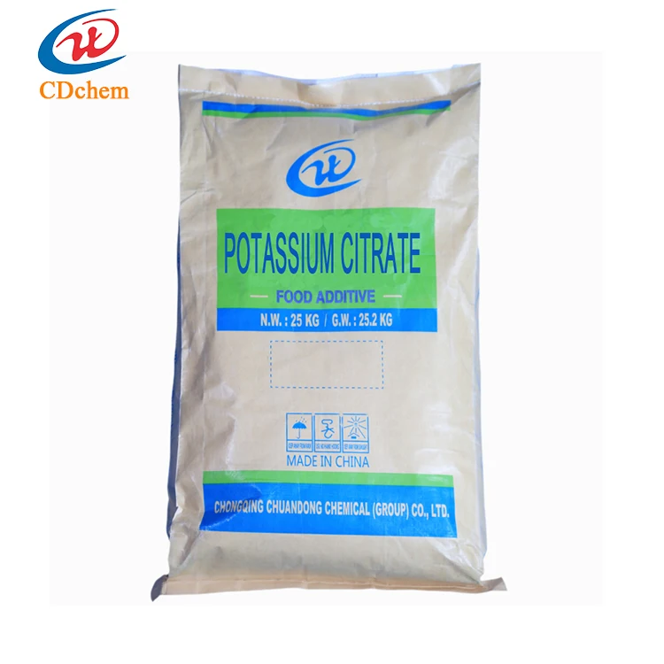 Пищевая добавка трикалий Цитрат порошок Заводская поставка высокое качество