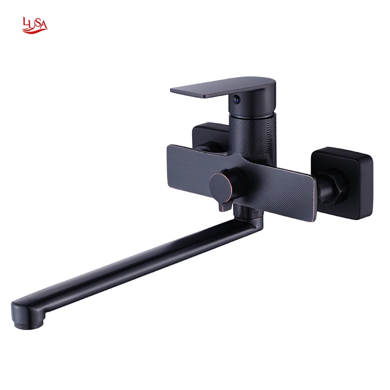 Kaiping Modern Bathtub Faucet with Single Handle Triple Function Kitchen Bathroom Dual Purpose Shower Set