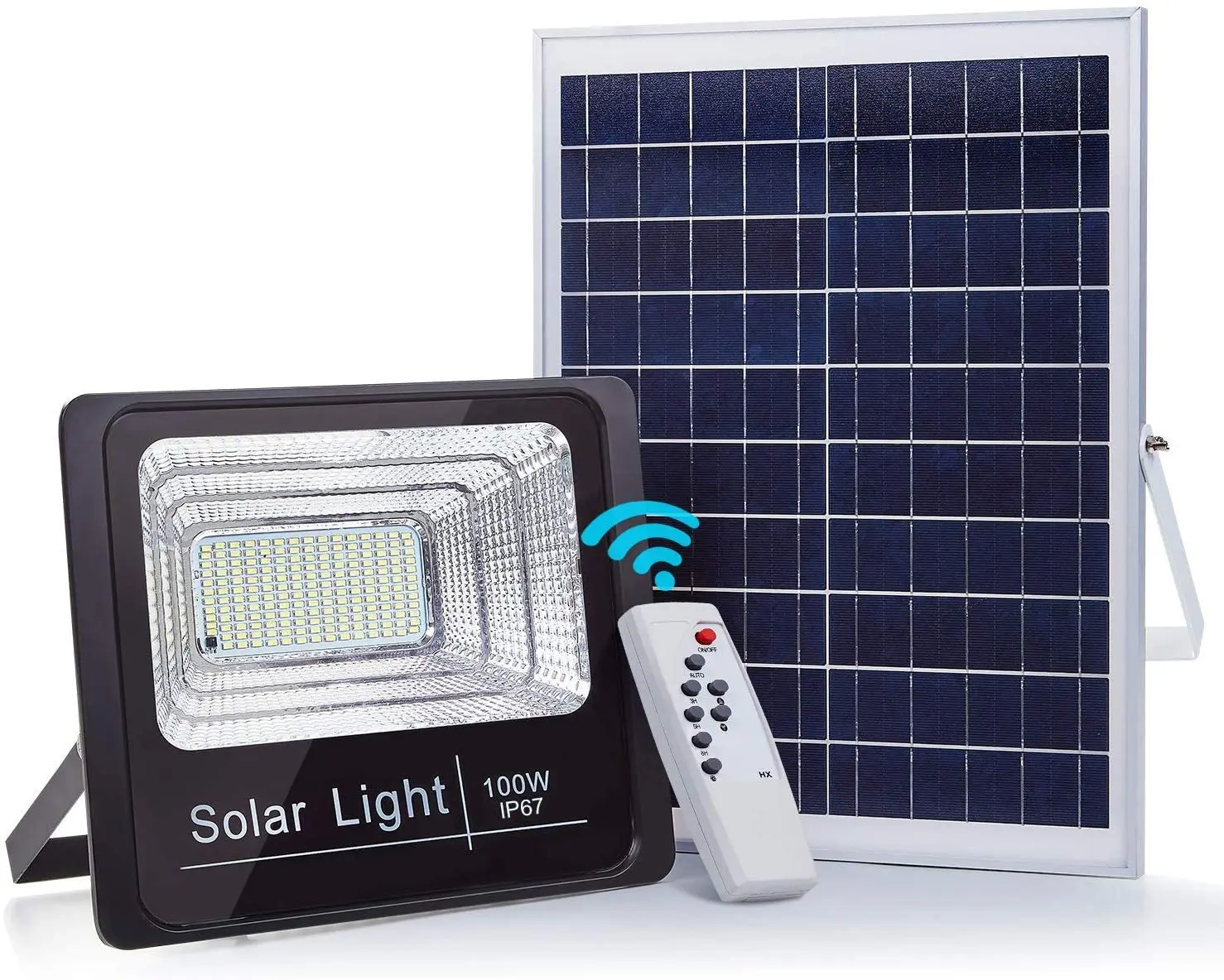 VLUX Most Powerful 100W 6500k Solar Led Flood