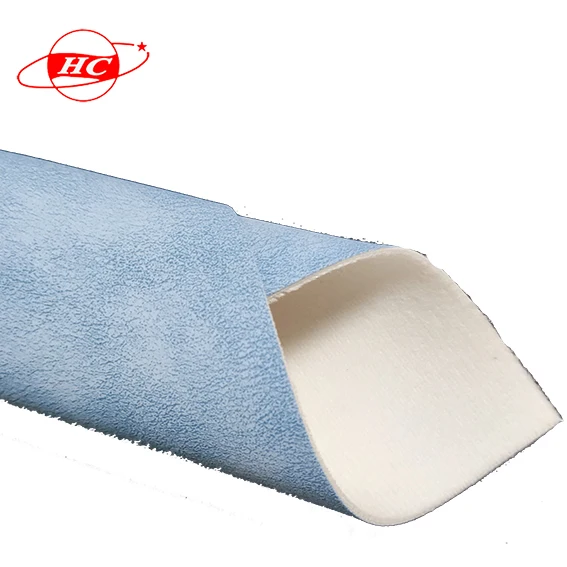 PU leather Frosted sheepskin pattern customized 1.0 mm leather pu synthetic leather for bags backpacks