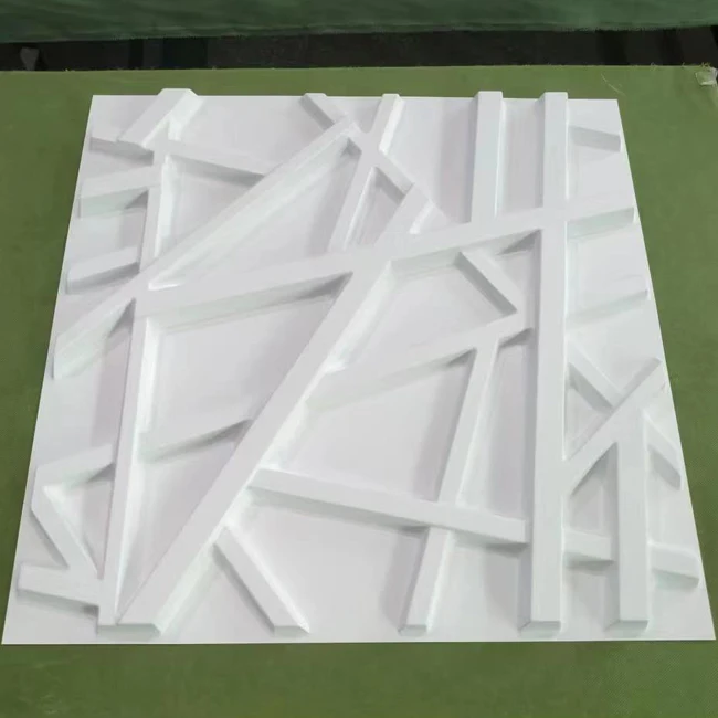 Wall decorative tiles 3d PVC Luxury vinyl wallpaper interior plastic 3d texture PVC wall panel