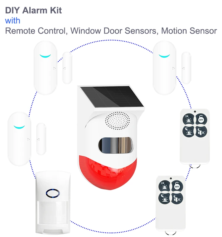 DIY Solar Alarm Kit