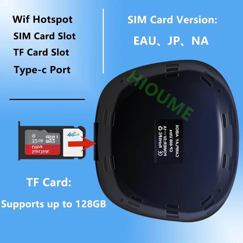 Android13 Wireless plug and play Car play Android auto dongle portable universal Quick Connect for Original Car models