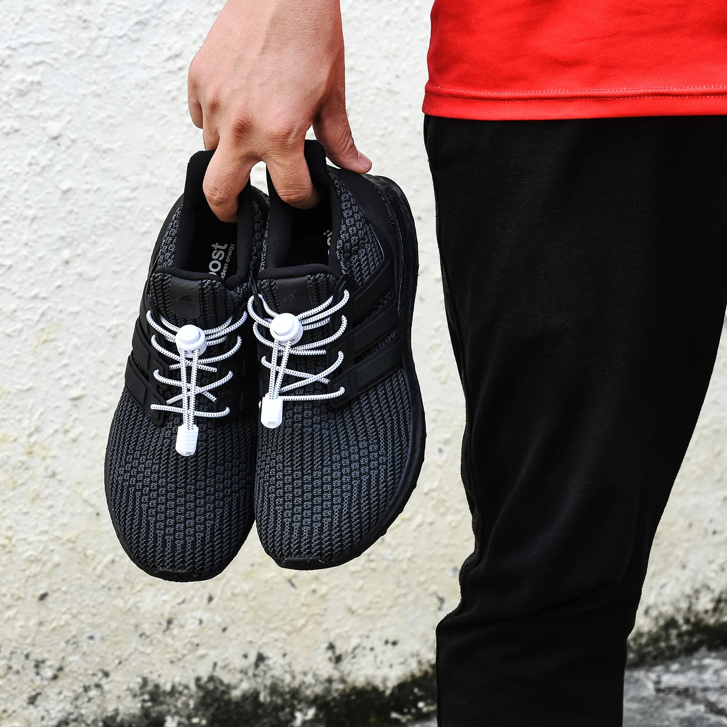 Manufacturer Outdoor Sports No tie Shoe Laces Lazy Elastic Lock Rope Shoelaces for Running Shoes