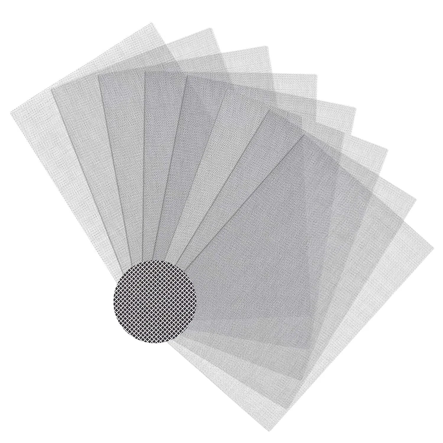80/150/200 micron metal weave screen mesh vibrating sieve net high quality plain woven filter mesh