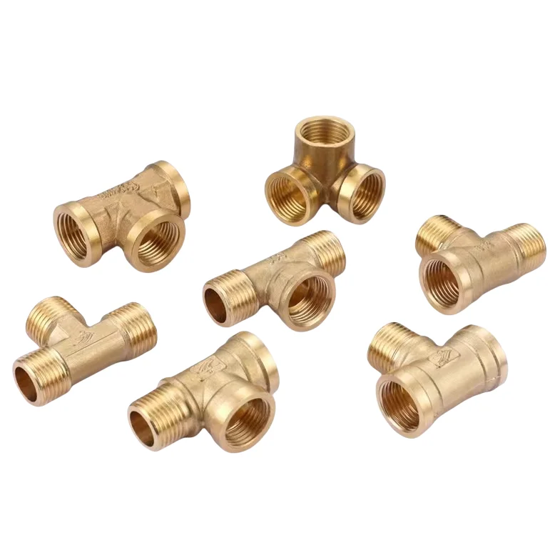 Water Pipe Copper Connector Water Brake Pipe Plumbing Brass Fittings