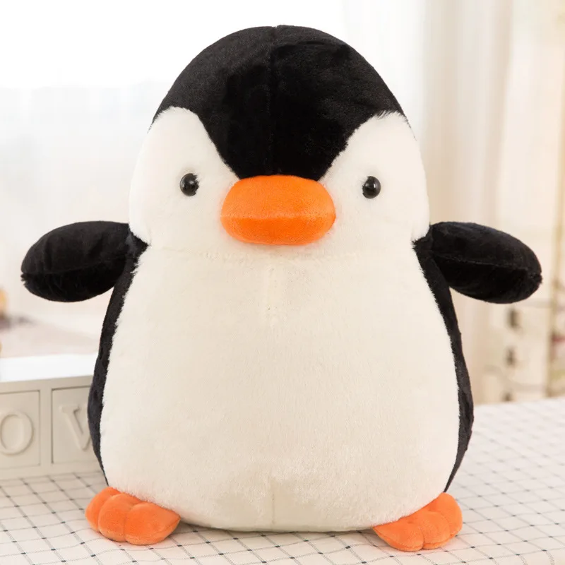 Custom Stuffed Puff Penguin Plushie Animal With Healing Powers Heated Plush Penguin Soft Toys Warm Winter