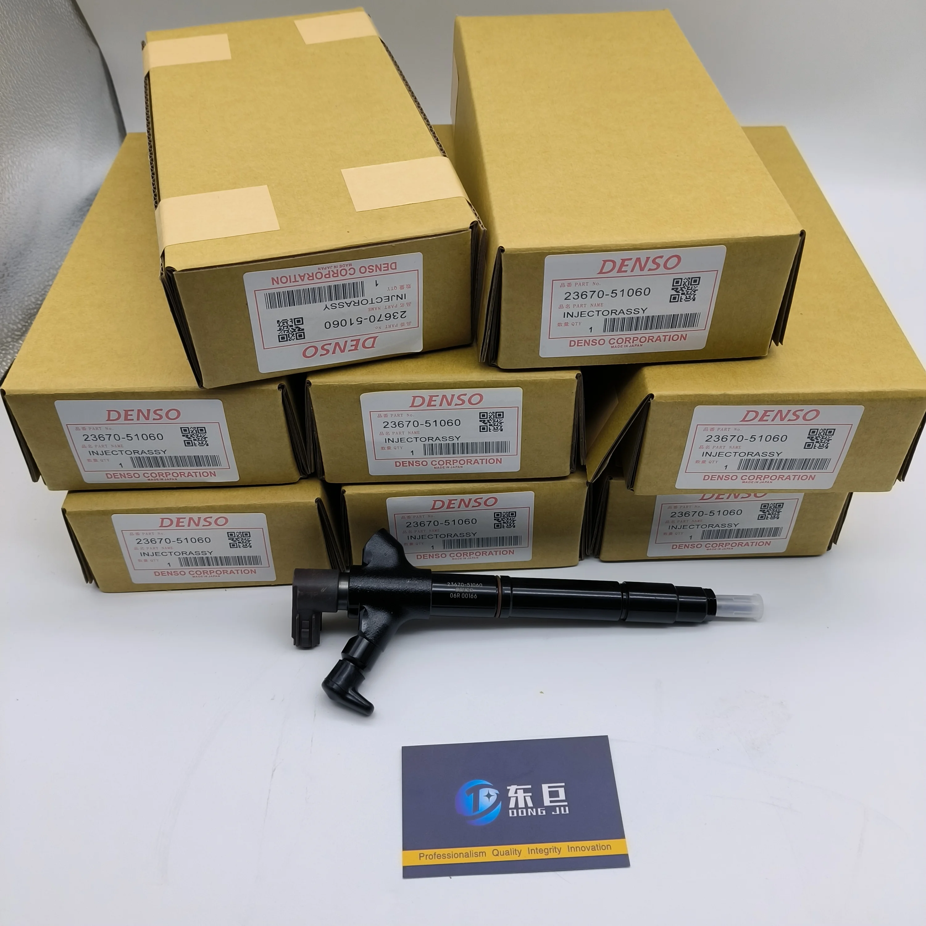 Dongju оригинальный Топливный инжектор OEM послепродажный 23670-51060 295900-0300 с доступным запасом и быстрой доставкой для komats