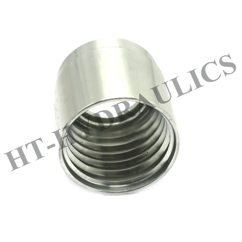 hydraulics collar for R2 ,R3 hose ,non skive ferrule