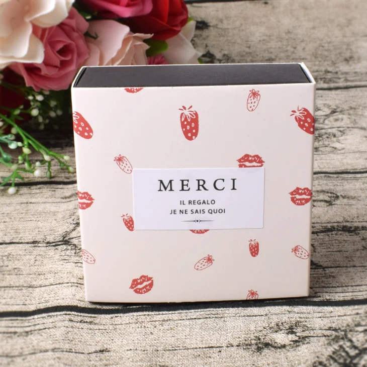 Three Style Drawer Box Type Gift Box for Chocolate Packaging Soap Package box