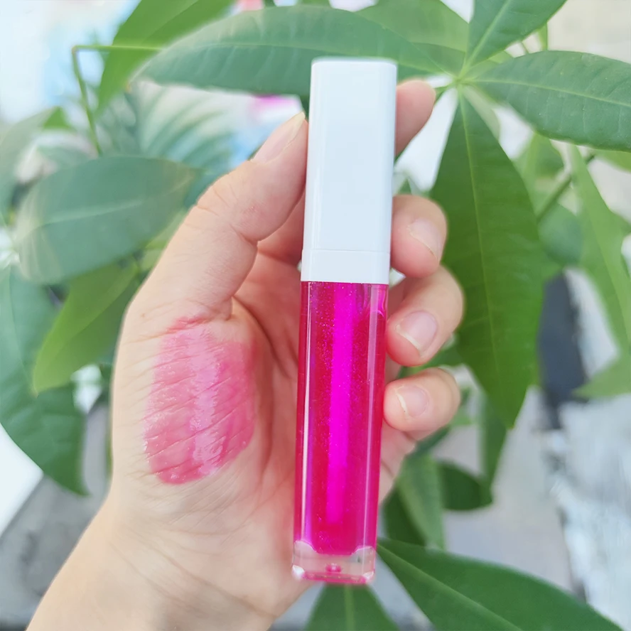 Private Label Lip Gloss Lip Oil Wholesale Vegan Fruit Lipgloss Oil Lip Gloss Plumper Oil