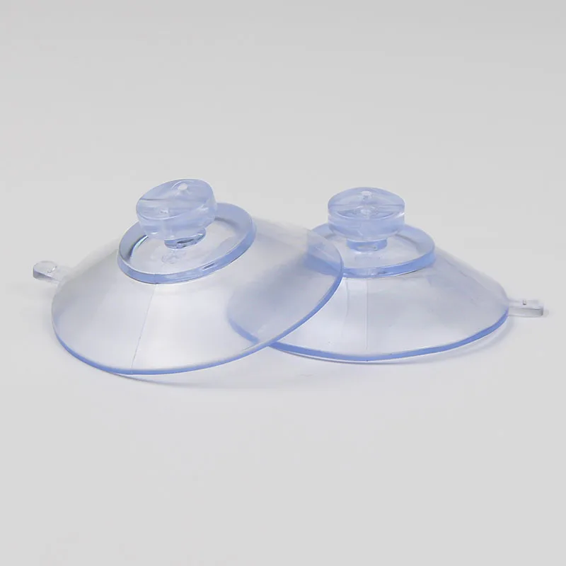 55mm Furniture Desk Glass Rubber Transparent Anti-Collision Suction Cups Sucker Hanger Pads for Glass