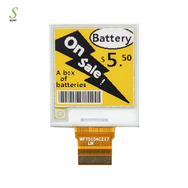 Suny 1,54 'EPD электронная бумага E-ink цветная панель дисплея