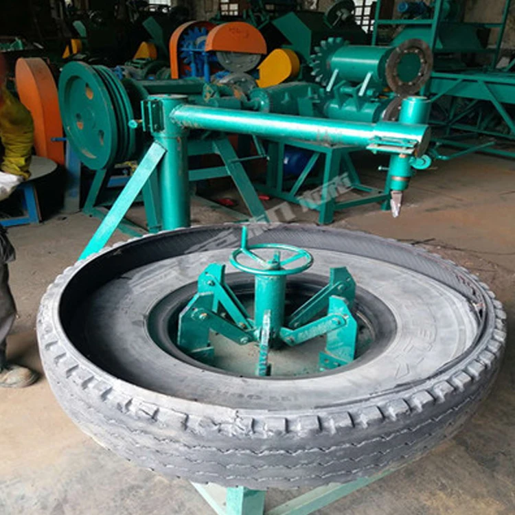Industrial Automatic Waste Tyre Recycling Shredder