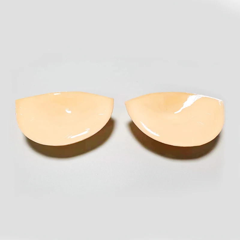 Invisible Sticky Bra Inserts Double Padded Adhesive Breast Enhancer Pads Double Stick on Pushup Bra pad Insert