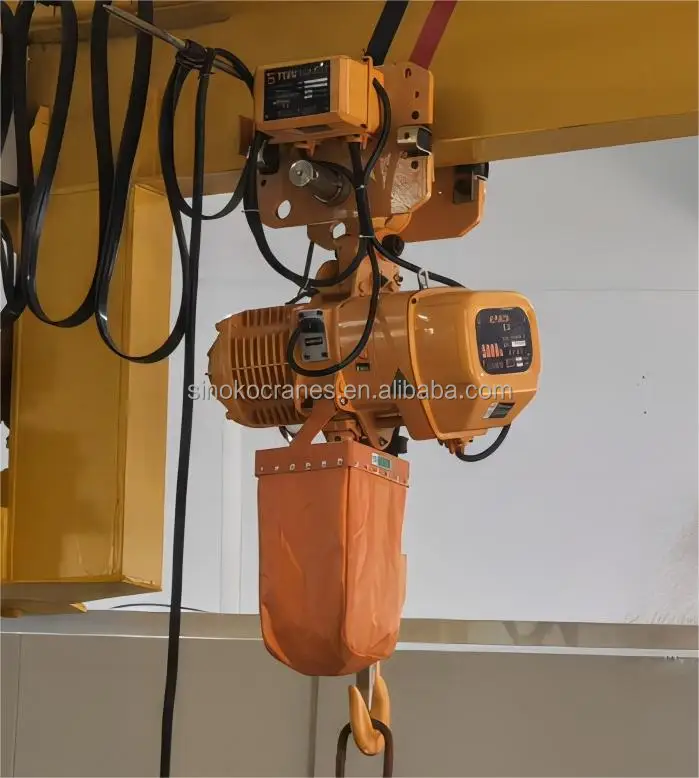 1ton 5ton Crane Hoist 220V-690V Lifting Equipment Electric Chain Hoist for Repairing Shop