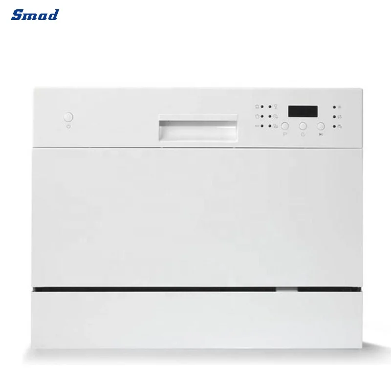 Smad 8 sets Mini Countertop Dishwasher Portable Dishwasher Machine DDD8-55BLME(3802N)