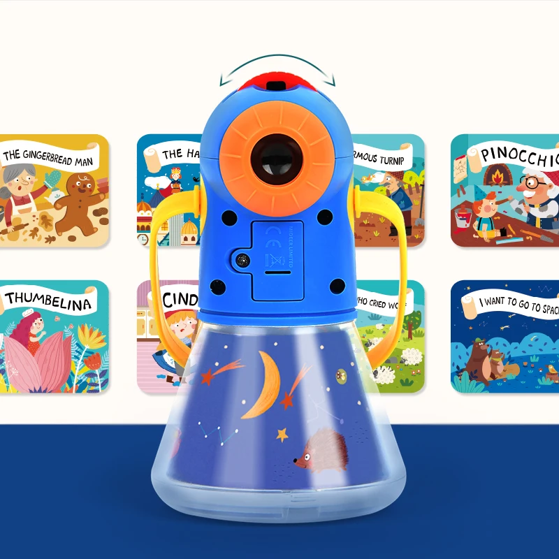 MD1103 mideer Multifunctional Story Projector Toys for Girls New Year Gifts, Baby Puzzle Star Light educational