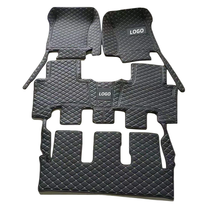 WING Factory Sale Full Set 5D 7D Anti Slip Waterproof Leather Custom Car Mat For Volkswagen/Toyota/Jeep/Gmc