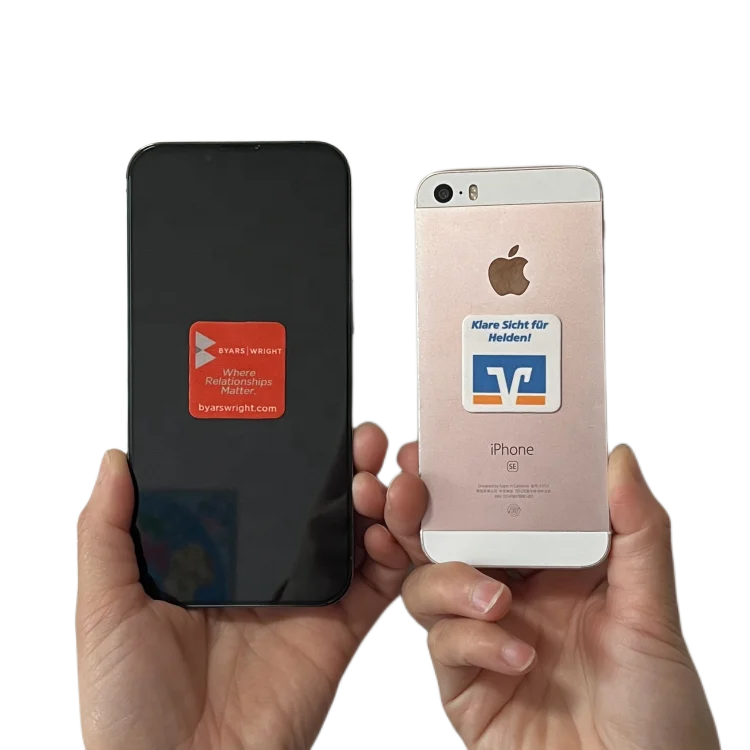 wholesale gift custom stick portable laptop computer touch sticky microfiber cloth cell mobile  phone screen cleaner sticker pad